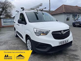 vauxhall combo 1.6 turbo d 2300 edition l1 h1 euro 6 (start/stop) 4dr