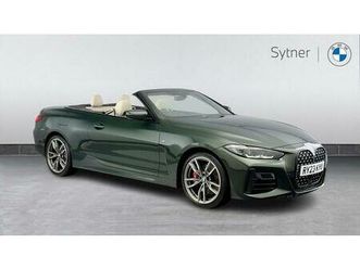 bmw 4 series m440d xdrive convertible 3.0 2dr