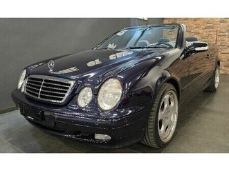 mercedes-benz clk 230 kompressor avantgarde cabriolet, mfk