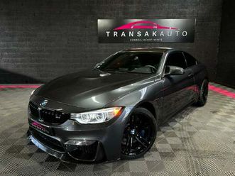 bmw m4 coupe f82 431 ch m dkg7 - pack carbone - renfort poulie - sièges chauffants