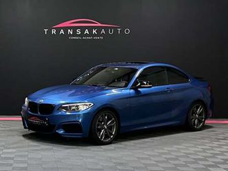 bmw serie 2 coupe f22 m 235 i x drive 326 ch - origine france - suivi complet bmw - echappement m performance