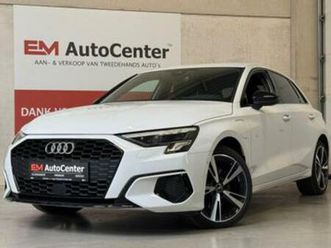 ② audi a3 40 tfsie shadow s tronic matrix-cam-carplay-keyless — audi — 2ememain