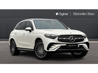 mercedes-benz glc glc 300e 4matic amg line prem plus 5dr 9g-tronic
