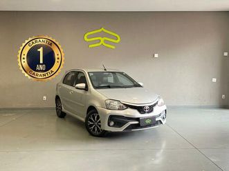 toyota etios platinum 1.5 flex 16v 4p aut.