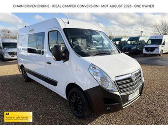 2019 vauxhall movano 2.3 cdti 3500 panel van 5dr diesel manual fwd l2 h2 euro 6 (130 ps) panel va...