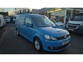 2013 volkswagen caddy maxi 1.6 tdi 102ps highline van panel van diesel manual