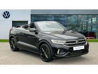 volkswagen t-roc cabriolet 1.5 tsi r-line 2dr dsg