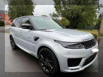 ② range rover sport 3.0 td6 d300 hse dynamic etat neuf — land rover — 2ememain