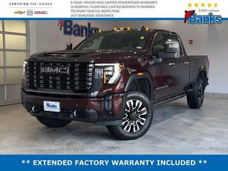 certified 2024 gmc sierra 2500 denali ultimate