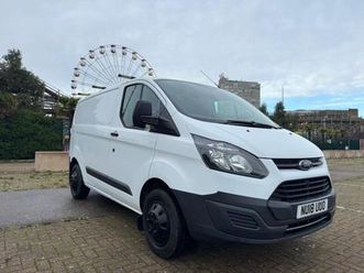 2018 ford transit custom 2.0 tdci 130ps low roof van panel van diesel manual