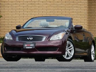 2009 infiniti g37 g37 convertible 2d