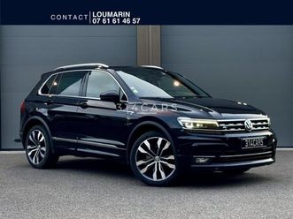 volkswagen tiguan 2.0 16v bitdi bluemotion - 240 - bv dsg 7 black r-line 4motion - garantie 6 mois
