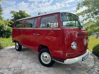 vw t2a deluxe mit durchgang restauiert neuwagenzustand