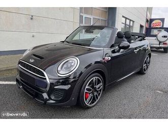 mini cabrio john cooper works auto desportiva
