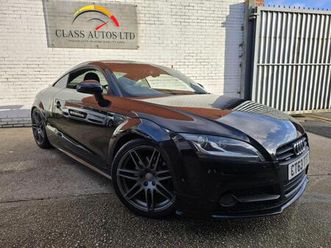 audi tt 2.0 tdi black edition s tronic quattro euro 5 3dr diesel automatic