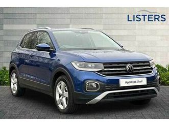 2023 volkswagen t-cross 1.5 tsi evo sel 5dr dsg suv petrol automatic