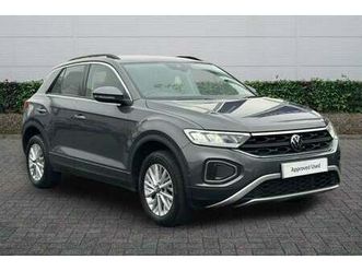 2023 volkswagen t-roc 1.5 tsi life 5dr dsg suv petrol automatic