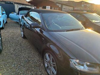 2011 audi a3 cabriolet 1.8 tfsi s line convertible 2dr petrol manual euro 4