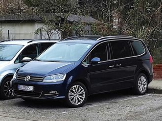 vw sharan, 2.0 tdi dsg, 7 sjedala, panorama
