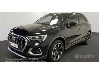 audi q3 45 tfsi 230cv s tronic s line navi pelle