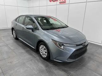 2022 toyota corolla l - bluetooth - compatibilite apple carplay