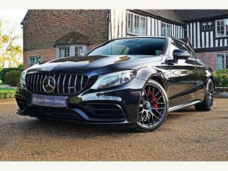 4.0 c63 v8 biturbo amg s night edition (premium plus) cabriolet spds mct euro 6 (start/stop) 2dr