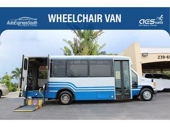 2005 ford e-series e450 diesel bus wheelchair handicap lift