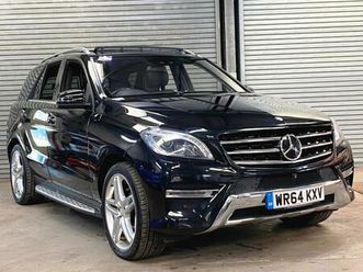 2014 mercedes-benz m class ml350 cdi bluetec amg line 5dr auto [premium plus] estate diesel autom...