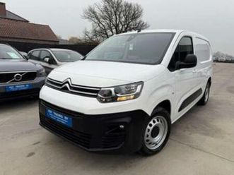 ② citroën berlingo 1.5 bluehdi xl l2 automaat 3 zit navi came — camionnettes & utilitaires — 2ememain