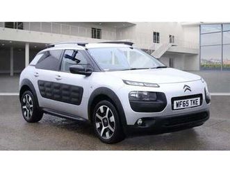 citroen c4 cactus 1.6 bluehdi flair euro 6 (start/stop) 5dr diesel manual
