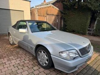 ② mercedes sl 500 v8 cabrio oldtimer — oldtimers & ancêtres — 2ememain