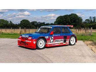 1987 renault 5 turbo superproduction vente aux enchères
