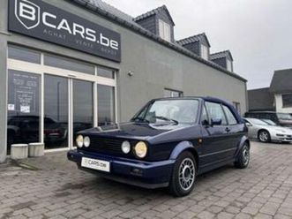 ② volkswagen golf cabriolet karmann 1.8 l 95 cv new roof , min — oldtimers & ancêtres — 2ememain