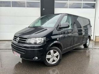 ② volkswagen transporter 2.0 tdi dubble cabine l3 — camionnettes & utilitaires — 2ememain