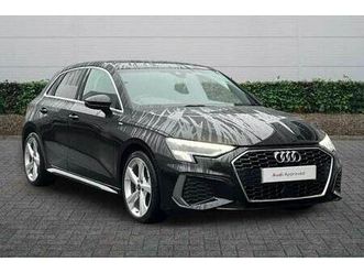 2024 audi a3 30 tfsi s line 5dr s tronic hatchback petrol automatic