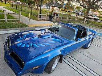 1978 pontiac trans am ws6 t-tops 4 speed a/c martinique blue!!!!!!!!