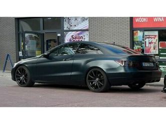 mercedes-benz mercedes e 500 coupé 5.5l v8 top zustand