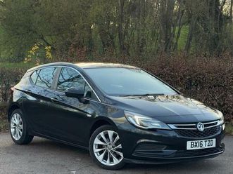 2016 vauxhall astra 1.0t 12v ecoflex design 5dr hatchback petrol manual