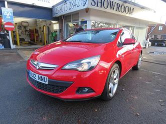 2012 vauxhall astra gtc 1.6t 16v sri 3dr hatchback petrol manual