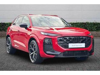 2025 audi q3 2.0 tfsi 265 quattro edition 1 5dr s tronic suv petrol automatic