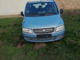 fiat multipla 1,6 bipower