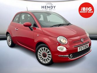 fiat 500 1.0 mild hybrid red 3dr