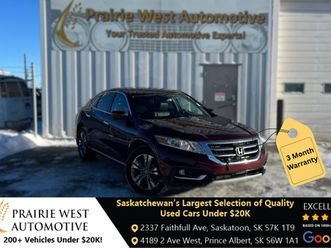 2014 honda crosstour ex-l awd - no accident