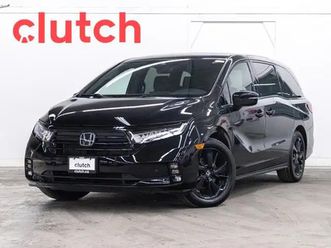 2023 honda odyssey black edition w/ apple carplay & android auto