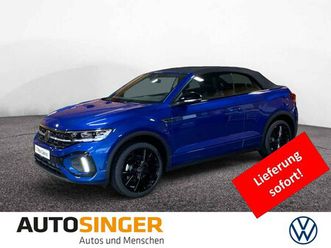 t-roc cabriolet r-line 1.5 tsi dsg black*ahk*ca...