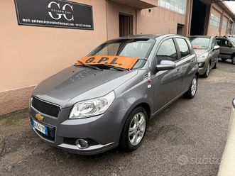 chevrolet aveo 1.2 5 porte lt gpl eco logic
