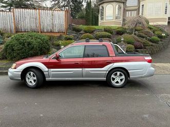 2003 subaru baja awd 2nd owner 103k miles