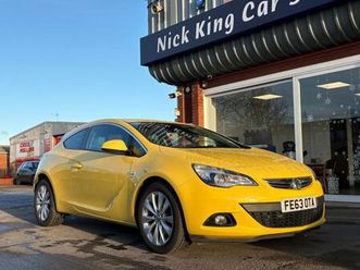 2013 vauxhall astra gtc 1.7 cdti 16v ecoflex sri 3dr ++ 35 tax / 9 services / dab ++ hatchback di...