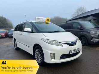 2023 toyota estima toyota estima hybrid 2.4 auto petrol/electric hybrid automatic