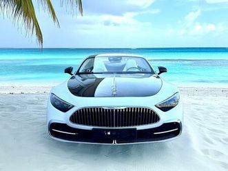 mercedes-benz sl 680 maybach 4m monogram serie 2025 white